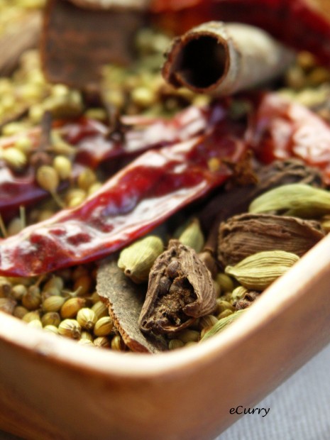 Spices for Garam Masala