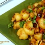 pasta with roasted veggies