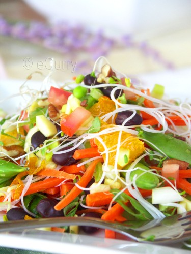 Summer Salad with Citrusy Lavender 5