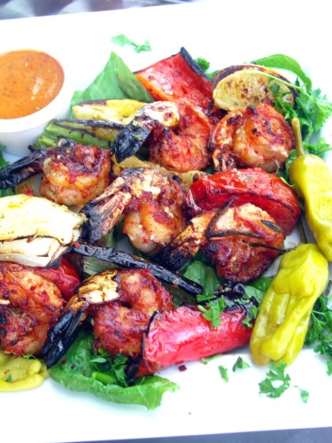 Istanbul grilled shrimp