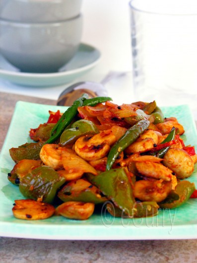 Mushroom & Pepper Fry 3