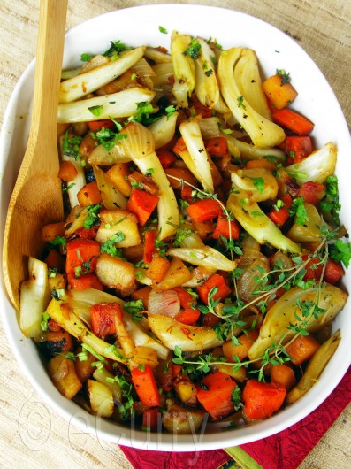 Honey Glazed Root Vegetables 2