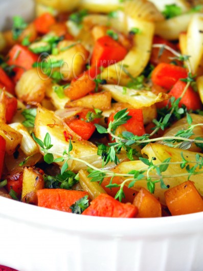 Honey Glazed Root Vegetables 4