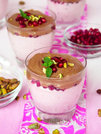 Cranberry Pom Chocolate Mousse 2