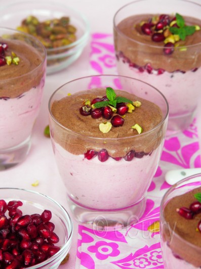 Cranberry Pom Chocolate Mousse 3