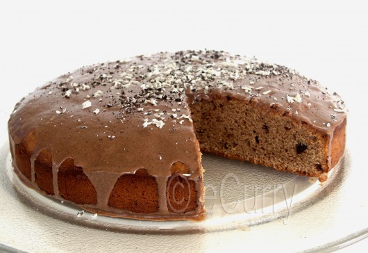 Eggless Chocolate Coffee Cake 2