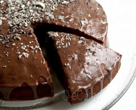 Eggless Chocolate Coffee Cake 6