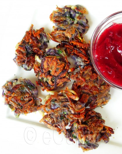 Purple Potato Latke 1