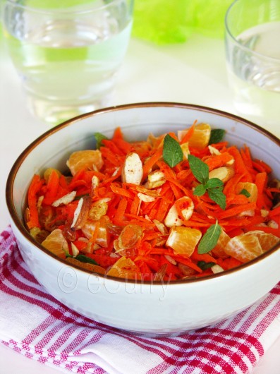 Moroccan Carrot and Orange Salad 4