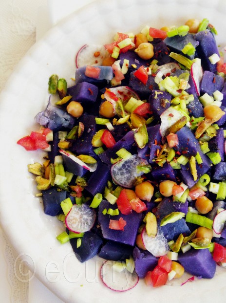 Purple Potato Salad