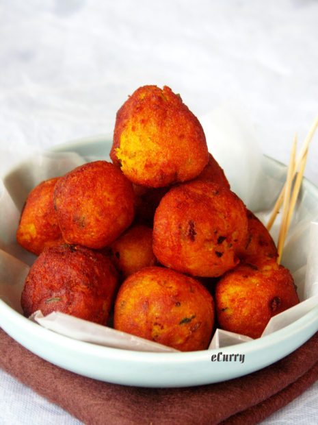 aloo pakora/potato snacks