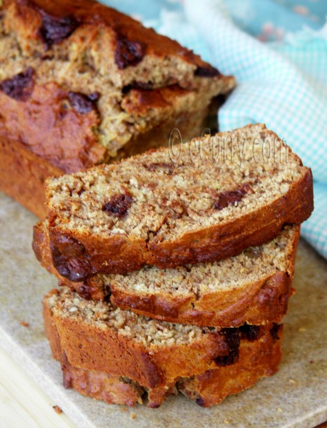 Choco-Nut Banana Bread