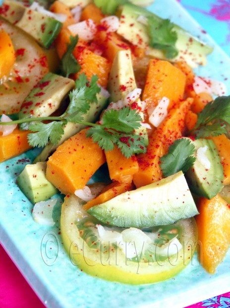 Avocado and Mango Salad  Recipe