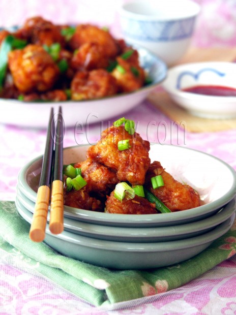 Gobi Manchurian/Cauliflower Fritters