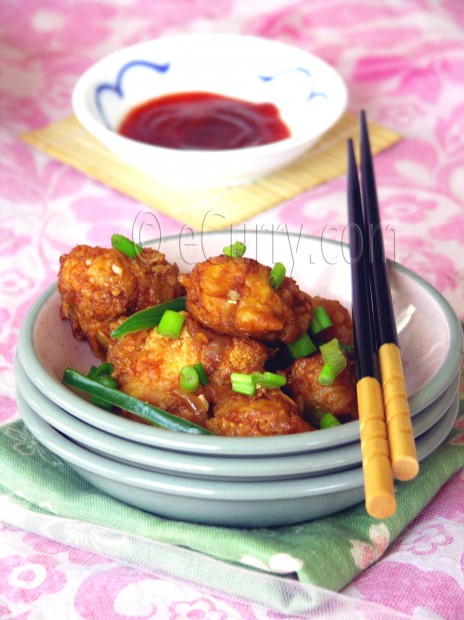 Gobi Manchurian/Cauliflower Fritters