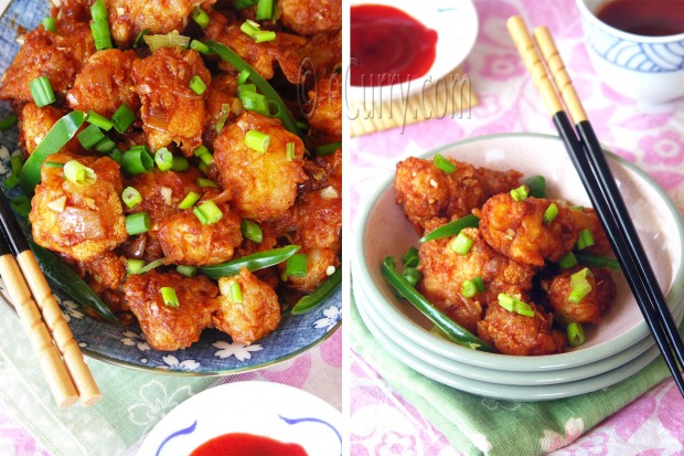 Gobi Manchurian/Cauliflower Fritters