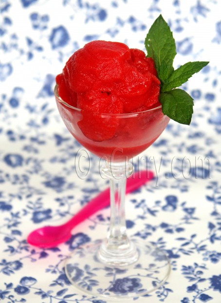 Strawberry Sorbet