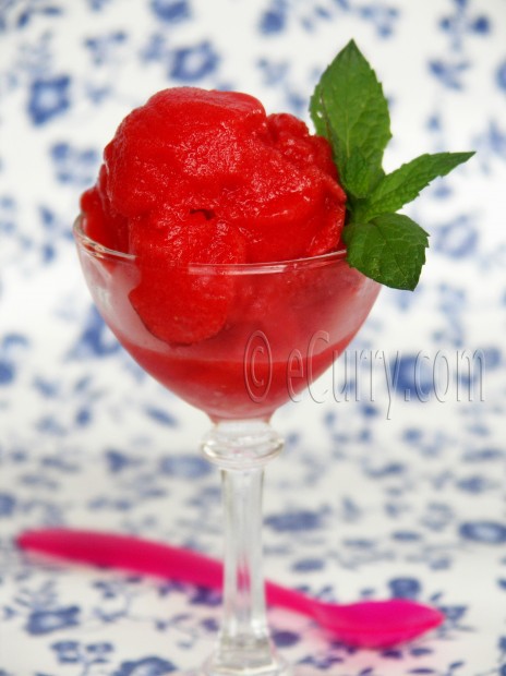 Strawberry Sorbet