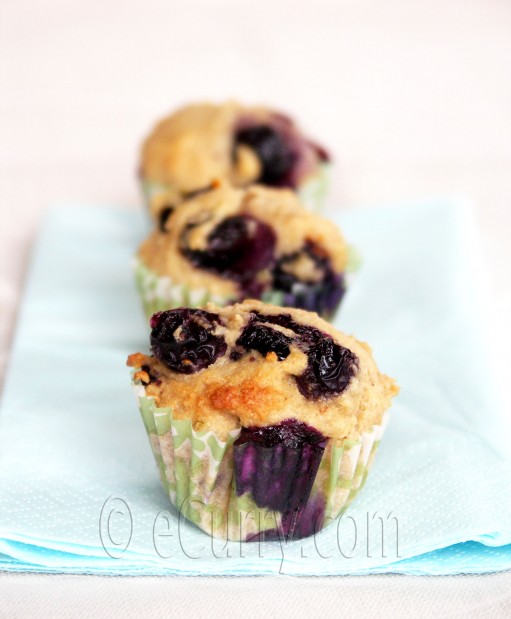 Lime and Blueberry Muffin Recipe