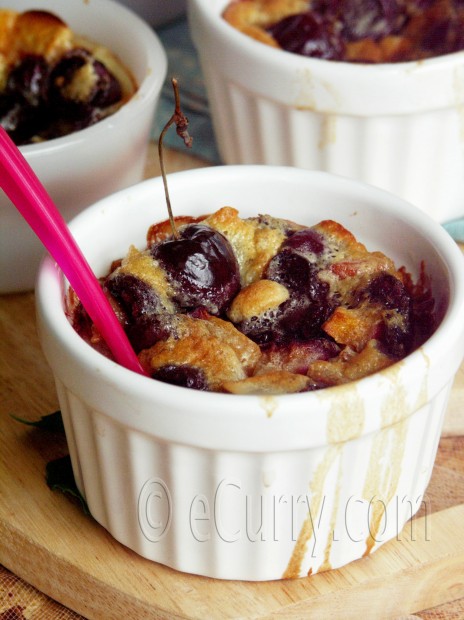 Cherry and Apricot Clafoutis