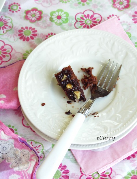 Coffee flavored Chocolate Cake