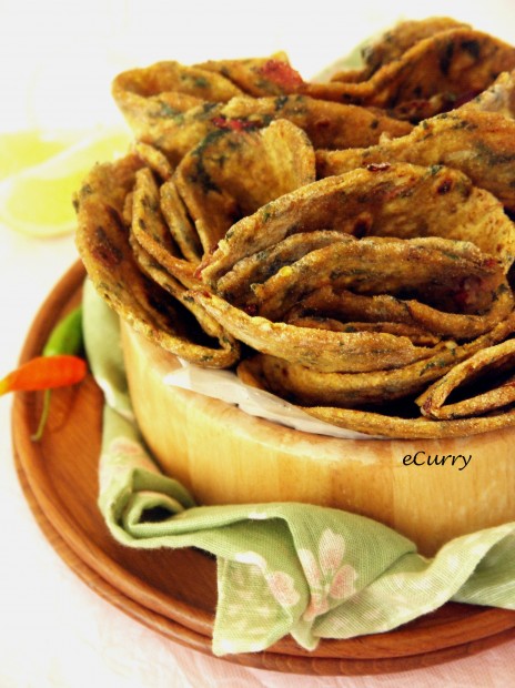 Chard Garlic Roti