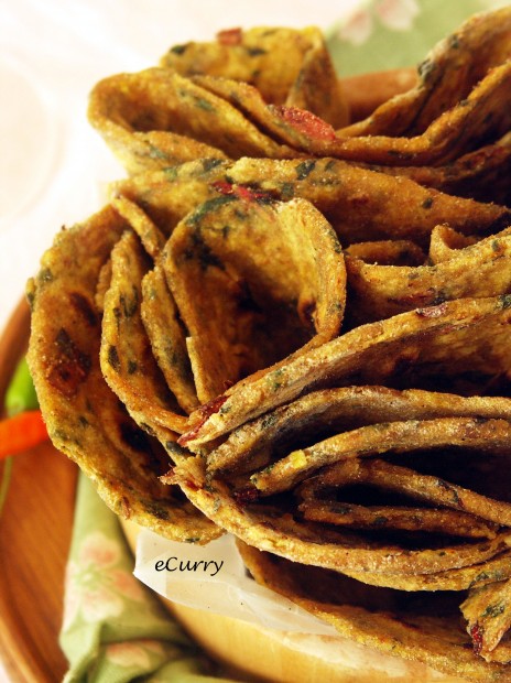 Chard Garlic Roti