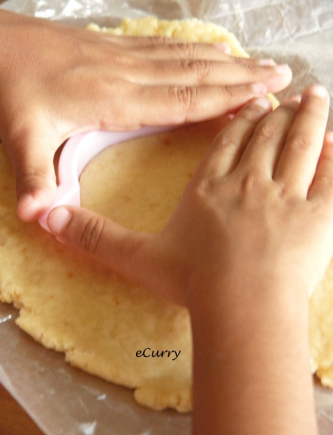 Orange Ginger Shortbread Cookie