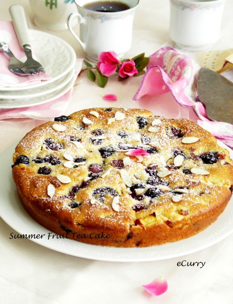 Summer Fruit Teacake