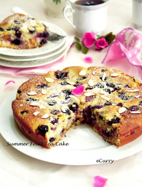 Summer Fruit Teacake