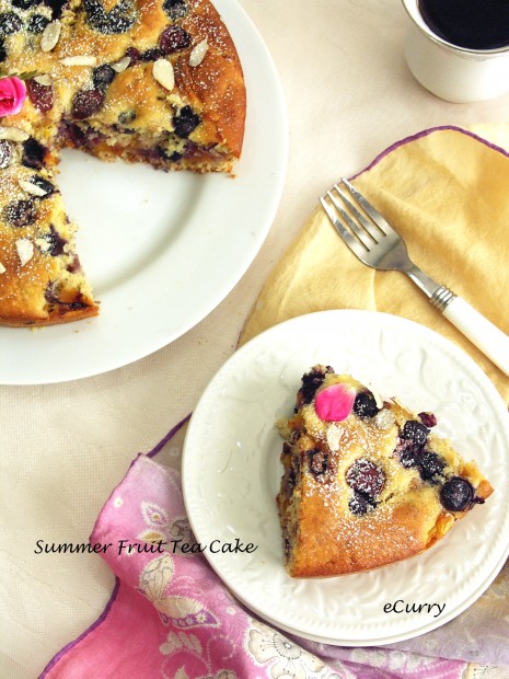 Summer Fruit Teacake