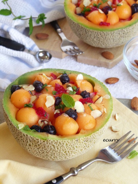 Melon Fruit Bowl