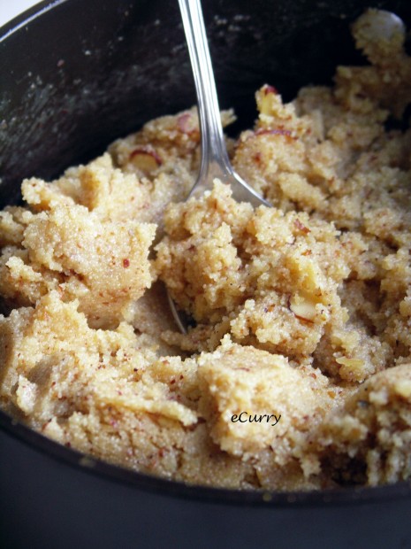 Semolina and Almond Halwa