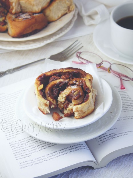 Caramel Apple Cinnamon Roll