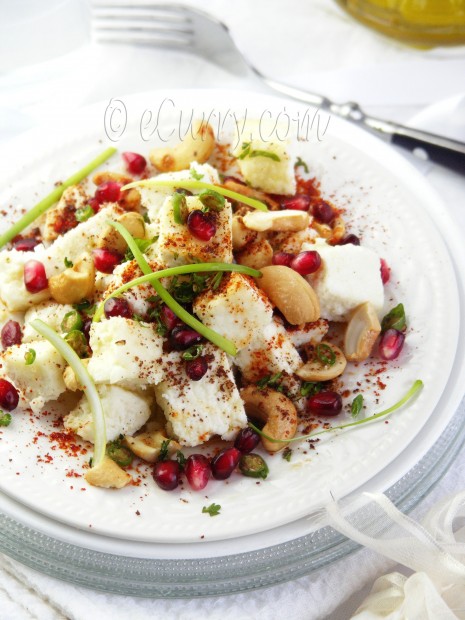 Paneer with Pomegranate and Sumac