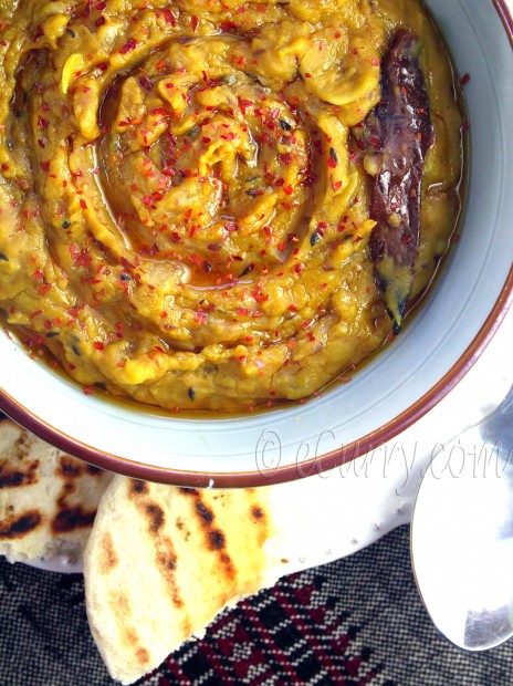 Sukhi Dal/Warm lentil Spread