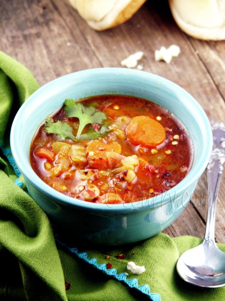 Curried Navy Bean Soup