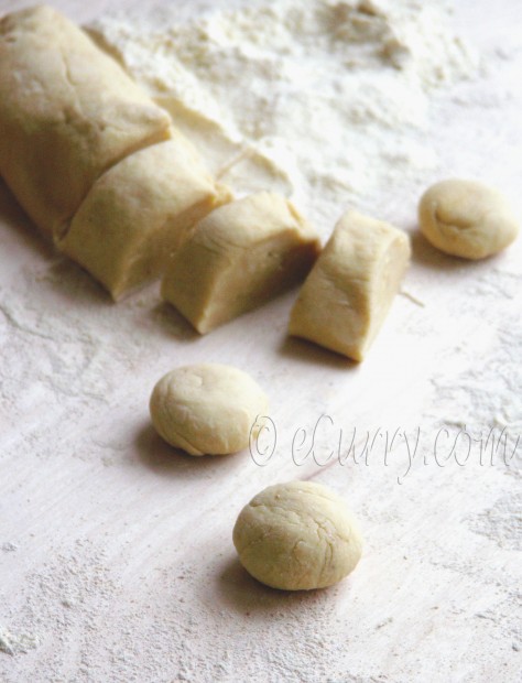 poori/bread making