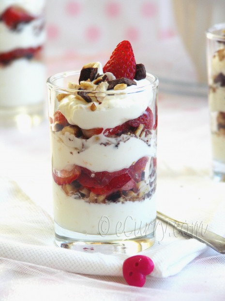 Strawberry Mascarpone Parfait