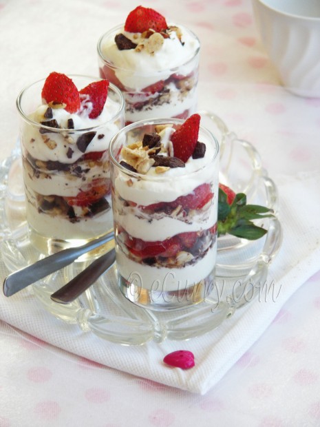 Strawberry Mascarpone Parfait 