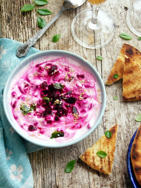 Beetroot Raita