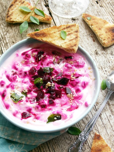 Beetroot Raita/Beetroot and Yogurt Salad