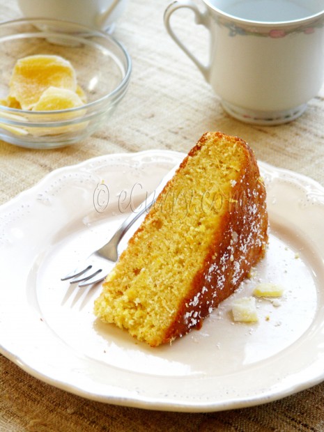 Pineapple Orange Ginger Cake