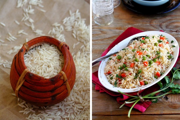 Vegetable Pulao with Basmati Rice