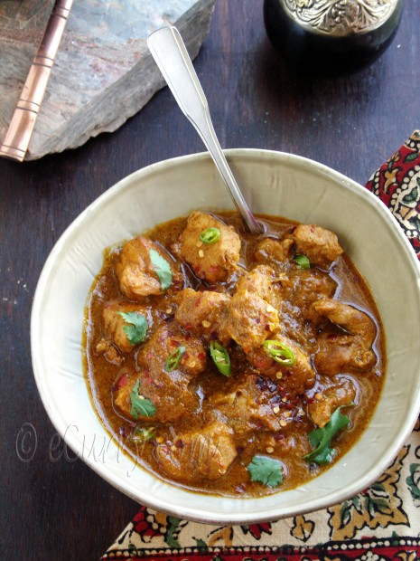 Curry Chicken In Cilantro Chile Sauce