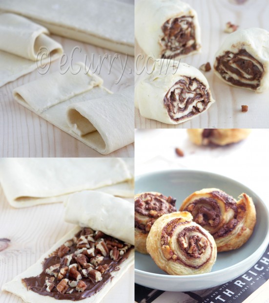 Nutty Nutella Swirls