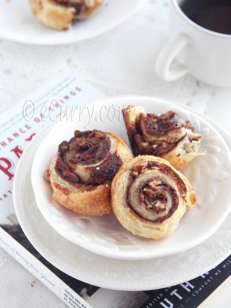 Nutty Nutella Swirls