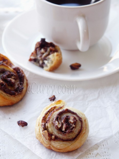 Nutty Nutella Swirls