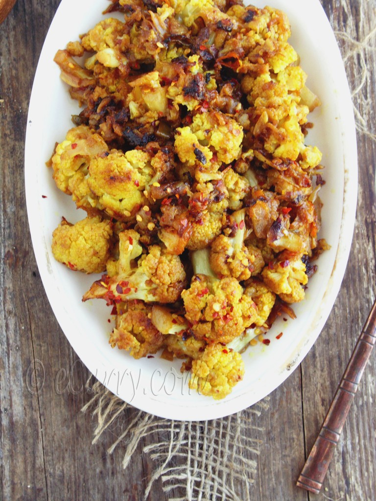 Cauliflower with Yogurt and Soy Sauce