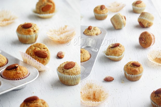 Orange Almond Poppy Seeds Muffin